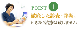 徹底した審査・診断