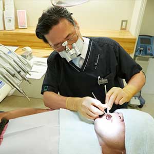 極力歯を削らない治療